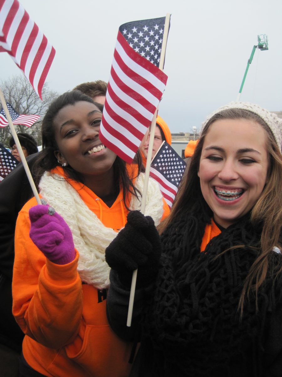 Several sophomores, juniors, and seniors attended the inauguration in Washingtion, D.C. from January 18-22. While in D.C. toured monuments and museums, and attended the inauguration of President Barack Obama on Monday, January 20. Photos by Clare Conlisk.