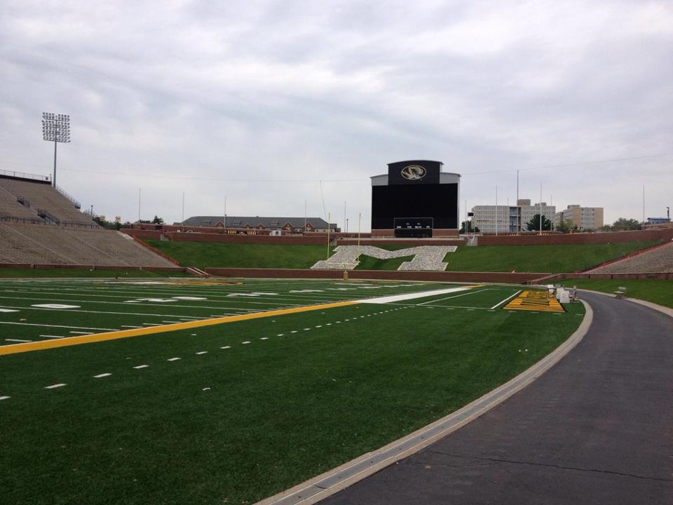 Missouri Tigers football stadium. Photo courtesy of Brandon Schenberg. 