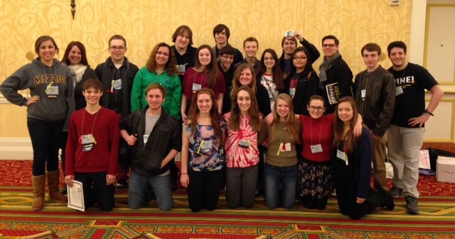 Four+members+of+the+Drama+department+were+recognized+at+the+Missouri+State+Thespian+Conference.+Photo+Courtesy+of+Mrs.+Nicole+Voss.