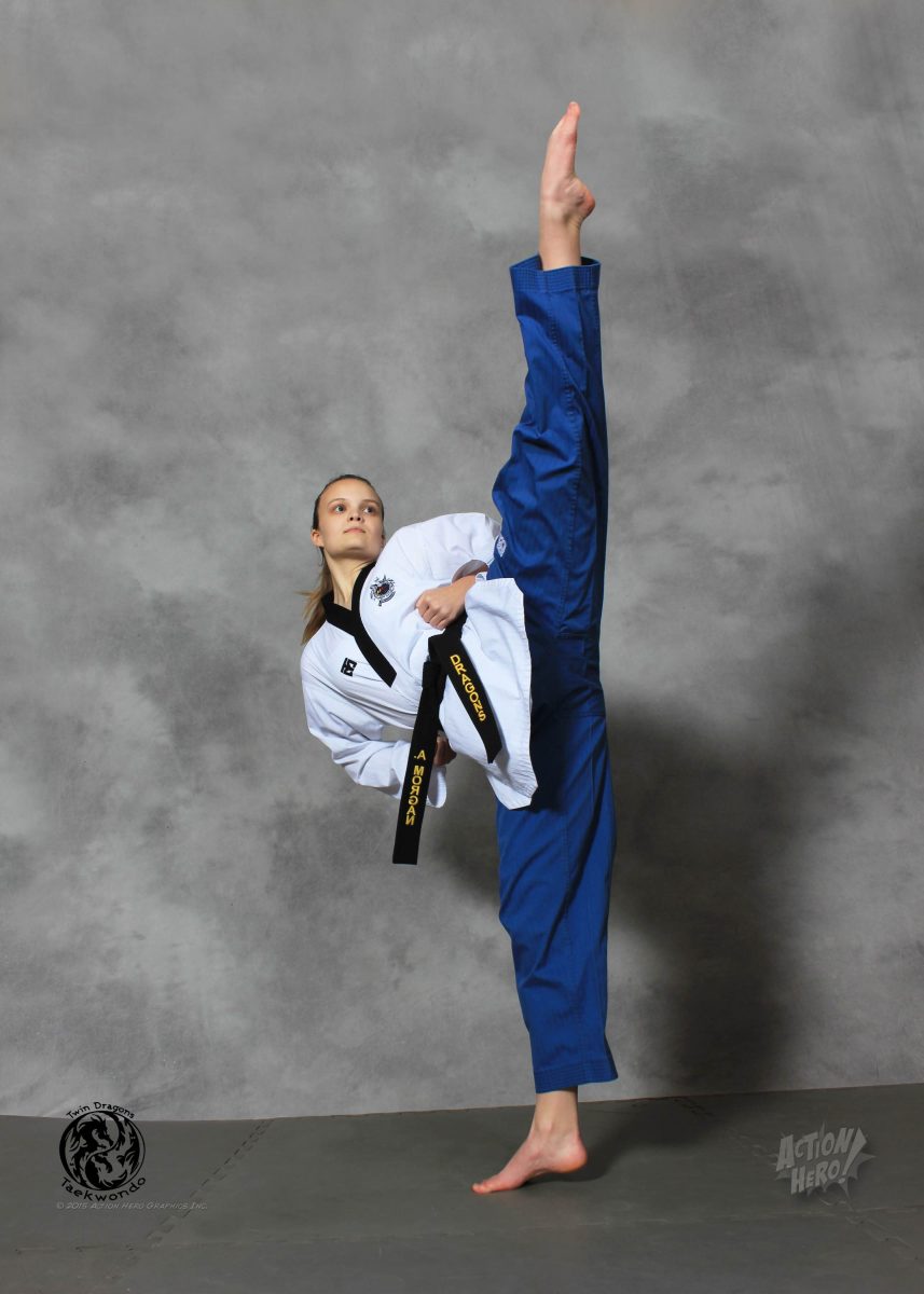 Black belt Amy Morgan works toward spot on  national taekwondo team