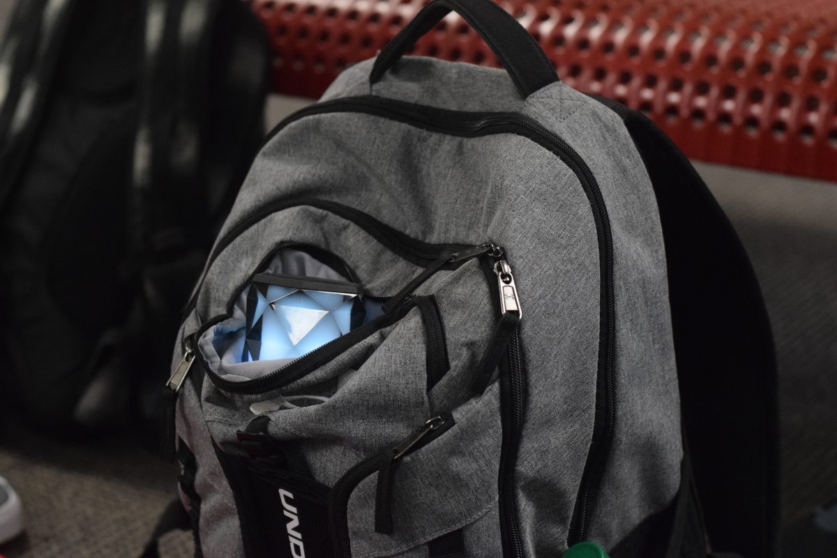 Speakers in backpacks: Distraction or expression?