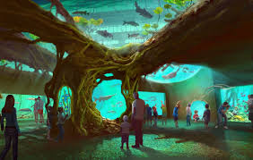 Rendition of one of the future exhibits at the aquarium. Photos courtesy of St. Louis Aquarium