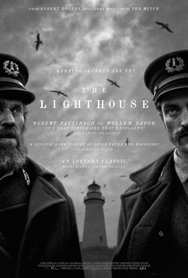 Second poster for The Lighthouse, directed by Roger Eggers, coming out October 18. Starring Robert Pattinson and Willem Dafoe, The Lighthouse is the movie to look out for this fall.