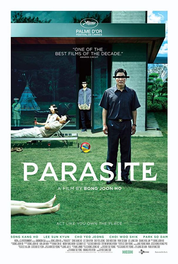 Parasite+stars+Cho+Yeo-jeong%2C+Park+So-dam%2C+Choi+Woo-shik%2C+and+Kang-Ho+Song+as+the+Kim+family.%C2%A0This+is+the+only+foreign+film+nominated+for+Best+Picture.+