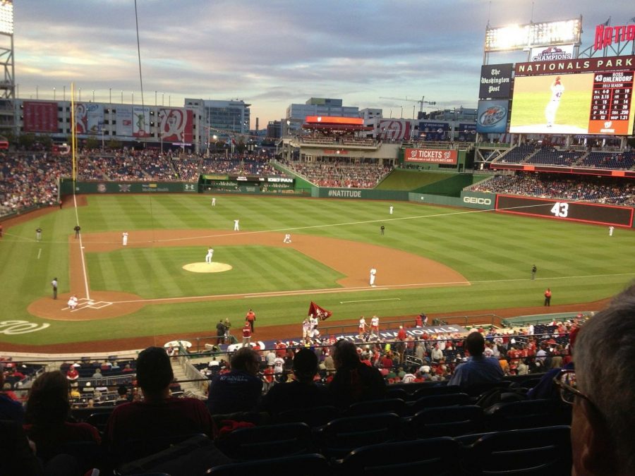 Nationals Park, home of the Washington Nationals, reigning World Series Champions.