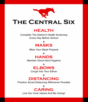 Parkway Central students are encouraged to follow the central six.