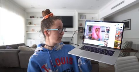 Screenshot from Jenna Marbles video, A Message