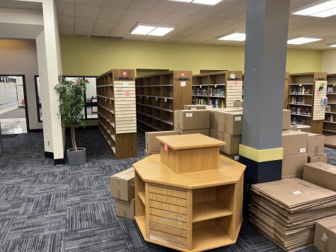 Parkway Central library Receives new books and has to reorganize on June 1.