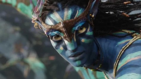 Neytiri in 20th Century Studios’ AVATAR: THE WAY OF WATER. Photo courtesy of 20th Century Studios. © 2022 20th Century Studios. All Rights Reserved.
