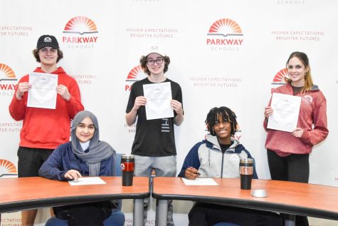 Future Educator Signing Day will take place on May 3 at 6:30pm at Parkways Welcome Center on 760 Woods Mill Rd. Photo courtesy of Courtney Yeager.
