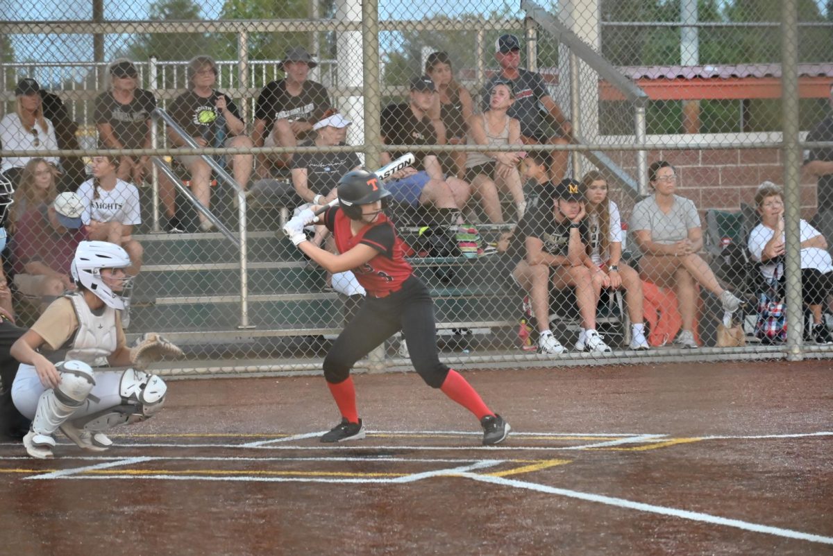 Kiera Gravely (11) bats against Francis Howell North for their opening tournament at Chesterfield Valley Athletic Association on Aug. 28, 2023. 